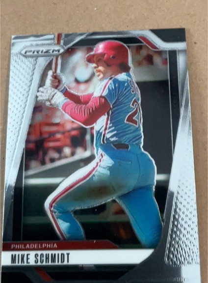 2025 Panini Prizm #50 Mike Schmidt — front