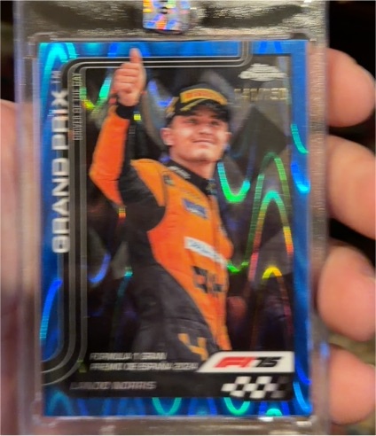 2025 Topps Chrome Formula 1 #131 Lando Norris — front