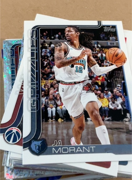 2025-26 Topps #182 Ja Morant — front