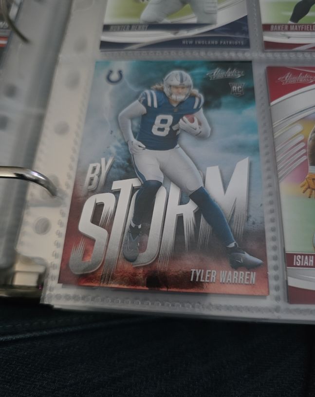2025 Panini Absolute - By Storm #20 Tyler Warren — front