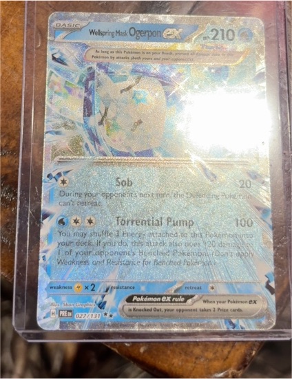 2023 Pokémon Scarlet & Violet Twilight Masquerade #064 Wellspring Mask Ogerpon ex — front
