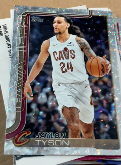 2025-26 Topps Basketball #86 Jaylon Tyson — front
