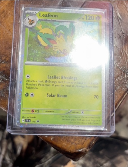 2023 Pokémon SV: Scarlet & Violet Promo #170 Leafeon — front