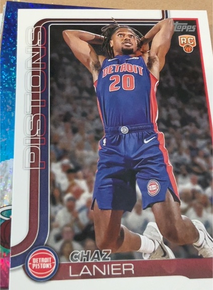 2025-26 Topps Basketball #238 Chaz Lanier — front