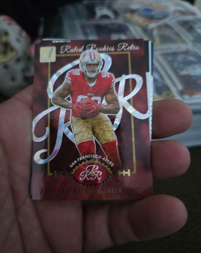 2025 Donruss Rated Rookies Retro #17 Mykel Williams — front