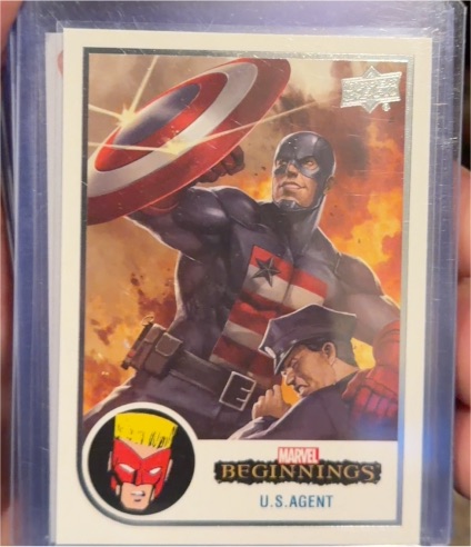 2022 Upper Deck Marvel Beginnings #121 U.S. Agent — front