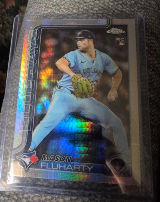 2025 Topps Chrome Update #USC161 Mason Fluharty — front