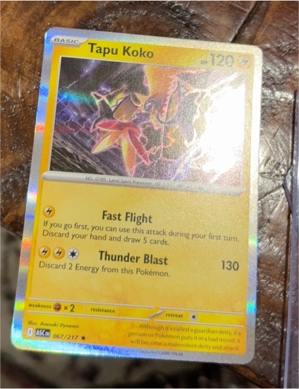 2026 Pokémon Ascended Heroes #067 Tapu Koko — front