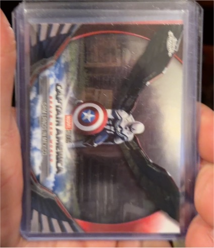 2025 Topps Chrome Marvel Studios Captain America Sam Lands in Mexico #BNW-11 — front