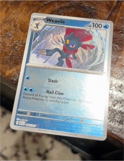2023 Pokémon TCG Ascended Heroes #045 Weavile — front