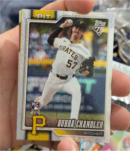 2026 Topps Series 1 #283 Bubba Chandler — front