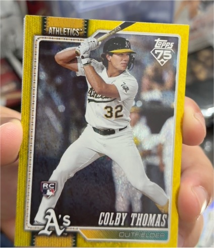 2026 Topps Series 1 #213 Colby Thomas — front