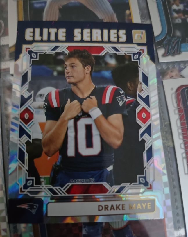 2025 Donruss Elite Series #TES-DMA Drake Maye — front