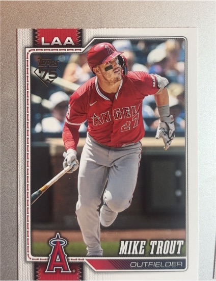 2026 Topps Series 1 #350 Mike Trout — front