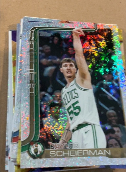 2025-26 Topps Basketball #5 Baylor Scheierman — front