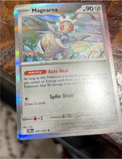 2022 Pokemon Journey Together #107 Magearna — front