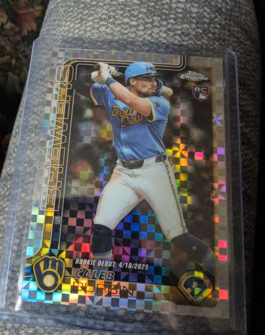 2025 Topps Chrome Update #USC112 Caleb Durbin — front