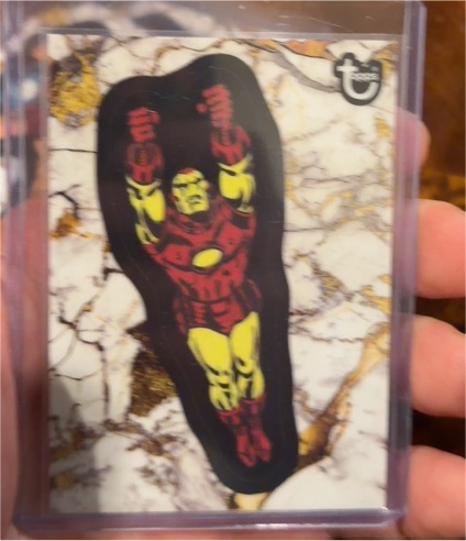 2025 Topps Marvel Comic Book Heroes Golden Anniversary #45 Iron Man — front