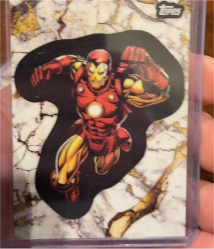 2025 Topps Marvel Comic Book Heroes #122 Iron Man — front