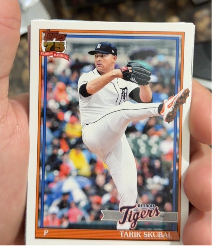 2026 Topps Series 1 1991 Topps #T91-79 Tarik Skubal — front