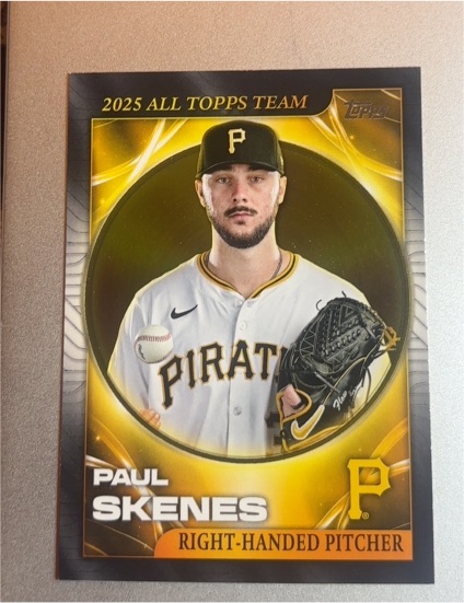 2026 Topps Series 1 2025 All-Topps Team #ATT-10 Paul Skenes — front