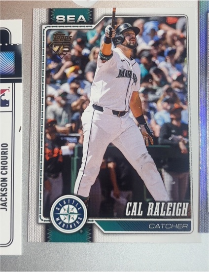 2026 Topps Series 1 #140 Cal Raleigh — front