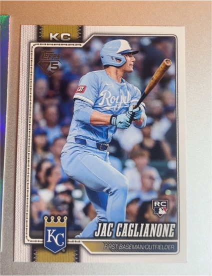 2026 Topps Series 1 #138 Jac Caglianone — front