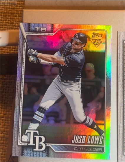 2026 Topps Series 1 #183 Josh Lowe — front