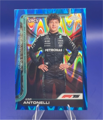2025 Topps Chrome F1 #8 Kimi Antonelli — front
