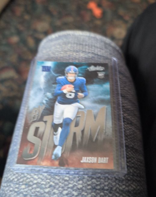 2025 Panini Absolute - By Storm #7 Jaxson Dart — front
