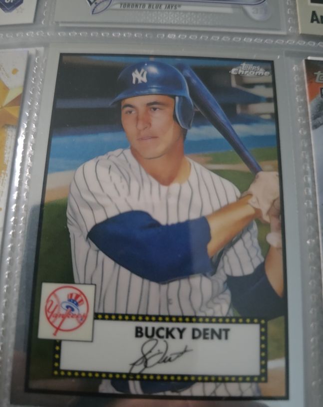 2021 Topps Chrome Platinum Anniversary #588 Bucky Dent — front