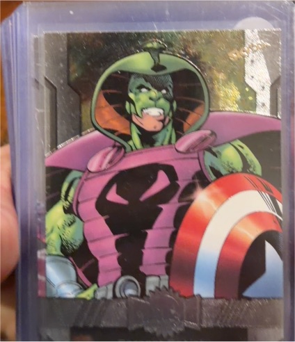 2024 SkyBox Marvel Metal Universe Avengers #57 Serpent Society — front