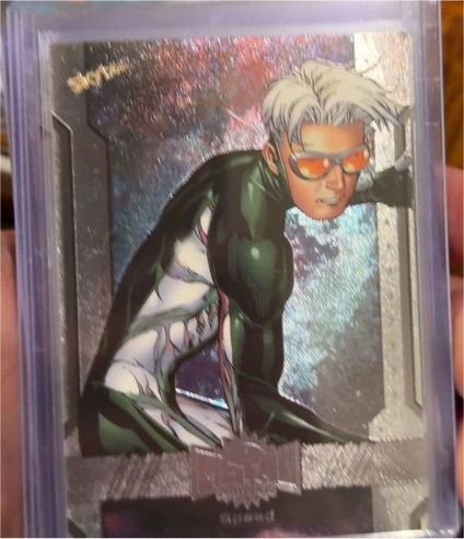 2024 Skybox Marvel Metal Universe Avengers #68 Speed — front