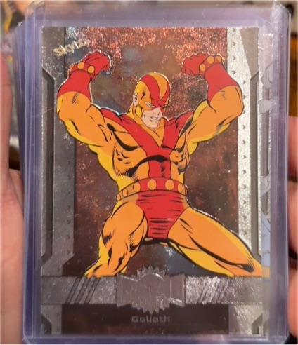 2024 SkyBox Metal Universe Avengers #181 Goliath — front