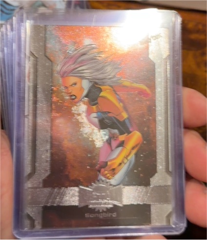 2024 SkyBox Metal Universe Marvel Avengers #41 Songbird — front