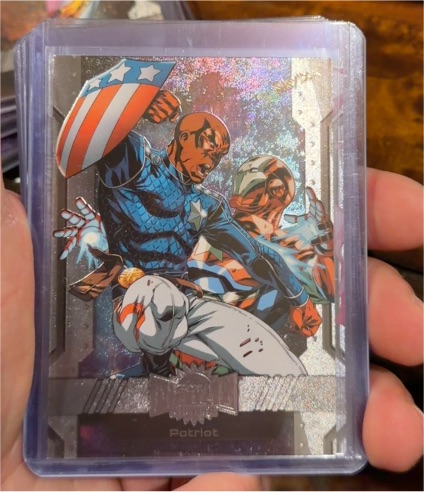 2024 Skybox Marvel Metal Universe Avengers #89 Patriot — front