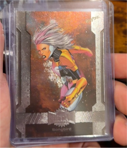 2024 SkyBox Metal Universe Marvel Avengers #41 Songbird — front