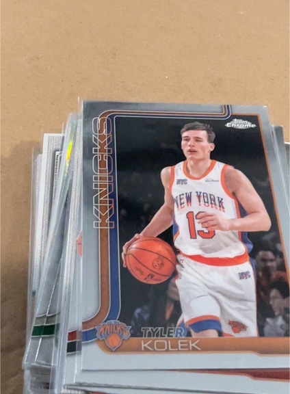 2025-26 Topps Chrome #139 Tyler Kolek — front