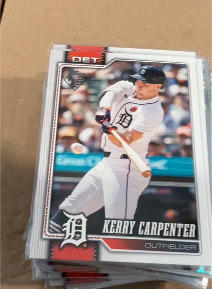 2026 Topps Series 1 #61 Kerry Carpenter — front