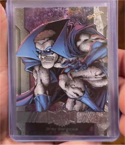 2024 SkyBox Metal Universe Marvel Avengers #50 Grey Gargoyle — front