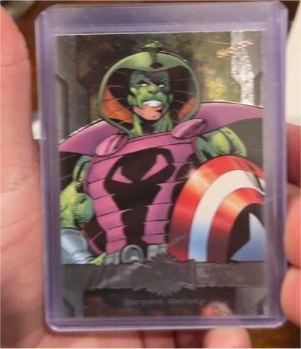 2024 SkyBox Marvel Metal Universe Avengers #57 Serpent Society — front