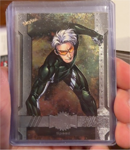 2024 SkyBox Marvel Metal Universe Avengers #167 Speed — front