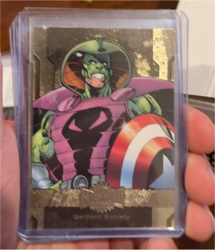 2024 SkyBox Metal Universe Avengers #57 Serpent Society — front