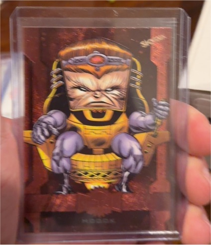 2024 Skybox Marvel Metal Universe Avengers #70 M.O.D.O.K. — front