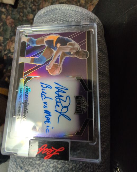 2024 Leaf Metal #MH1-MJ2 Magic Johnson — front