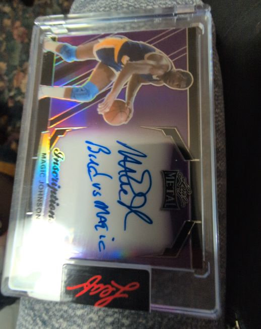 2024 Leaf Metal #MH1-MJ2 Magic Johnson — front