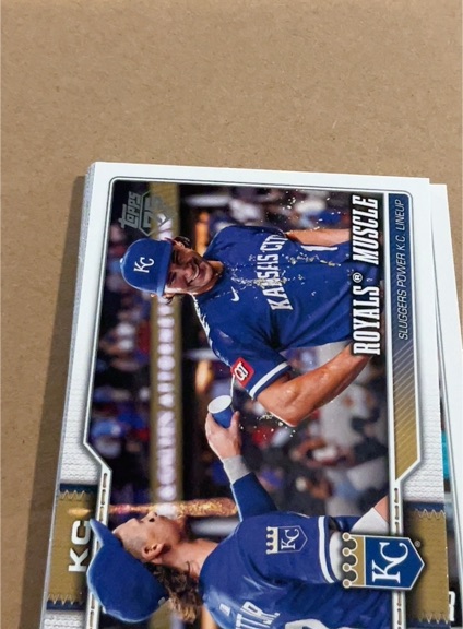 2026 Topps Series 1 #236 Royals Muscle Jac Caglianone — front