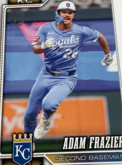 2026 Topps Series 1 #181 Adam Frazier — front
