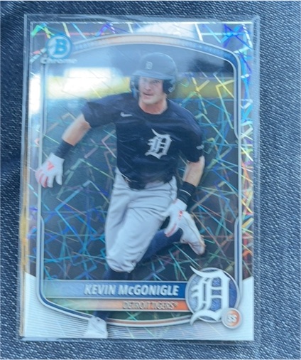 2025 Bowman Draft Chrome #BDC-59 Kevin McGonigle — front