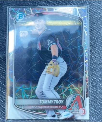 2025 Bowman Draft Chrome #BDC-36 Tommy Troy — front